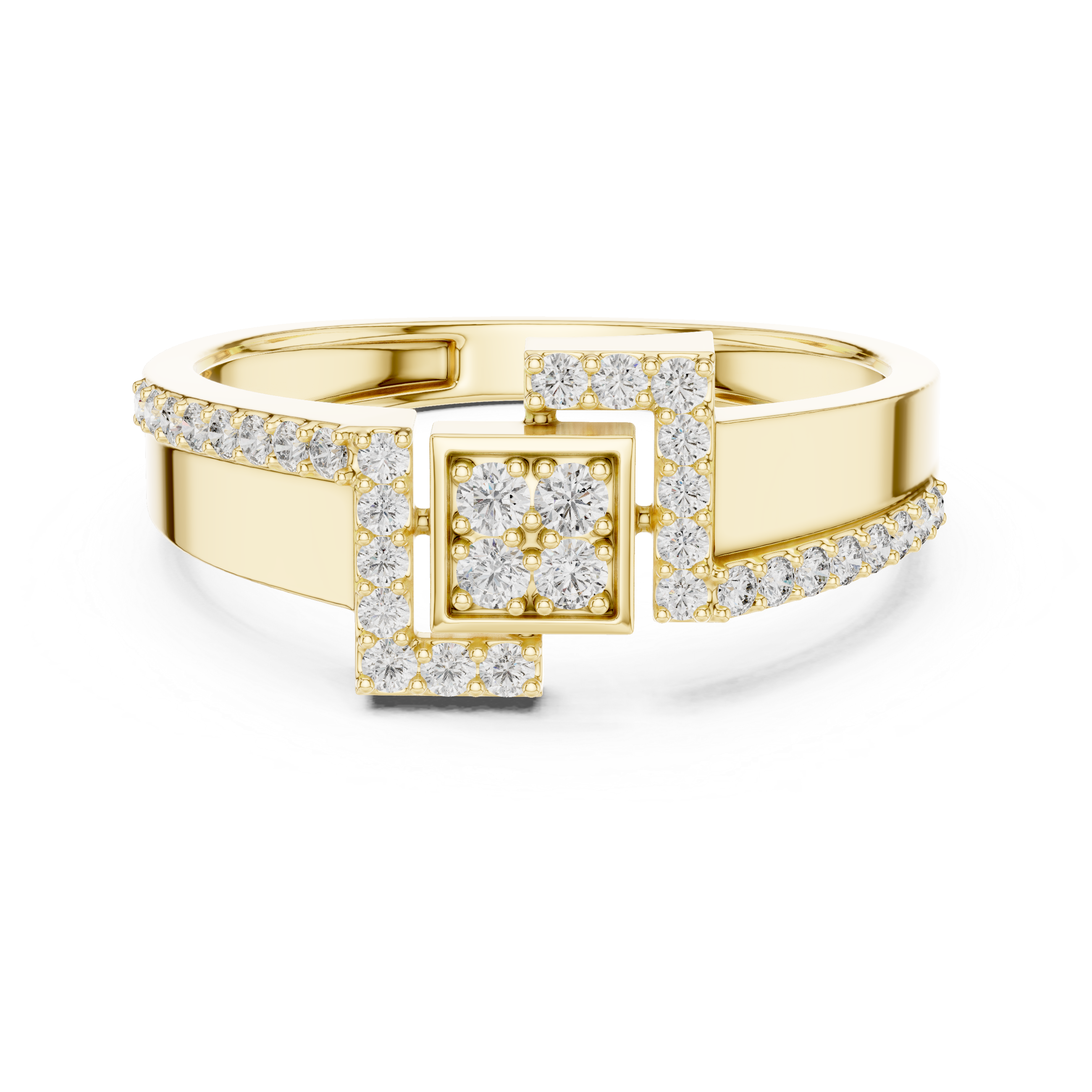 Classic Meets Modern Rose Gold Ring