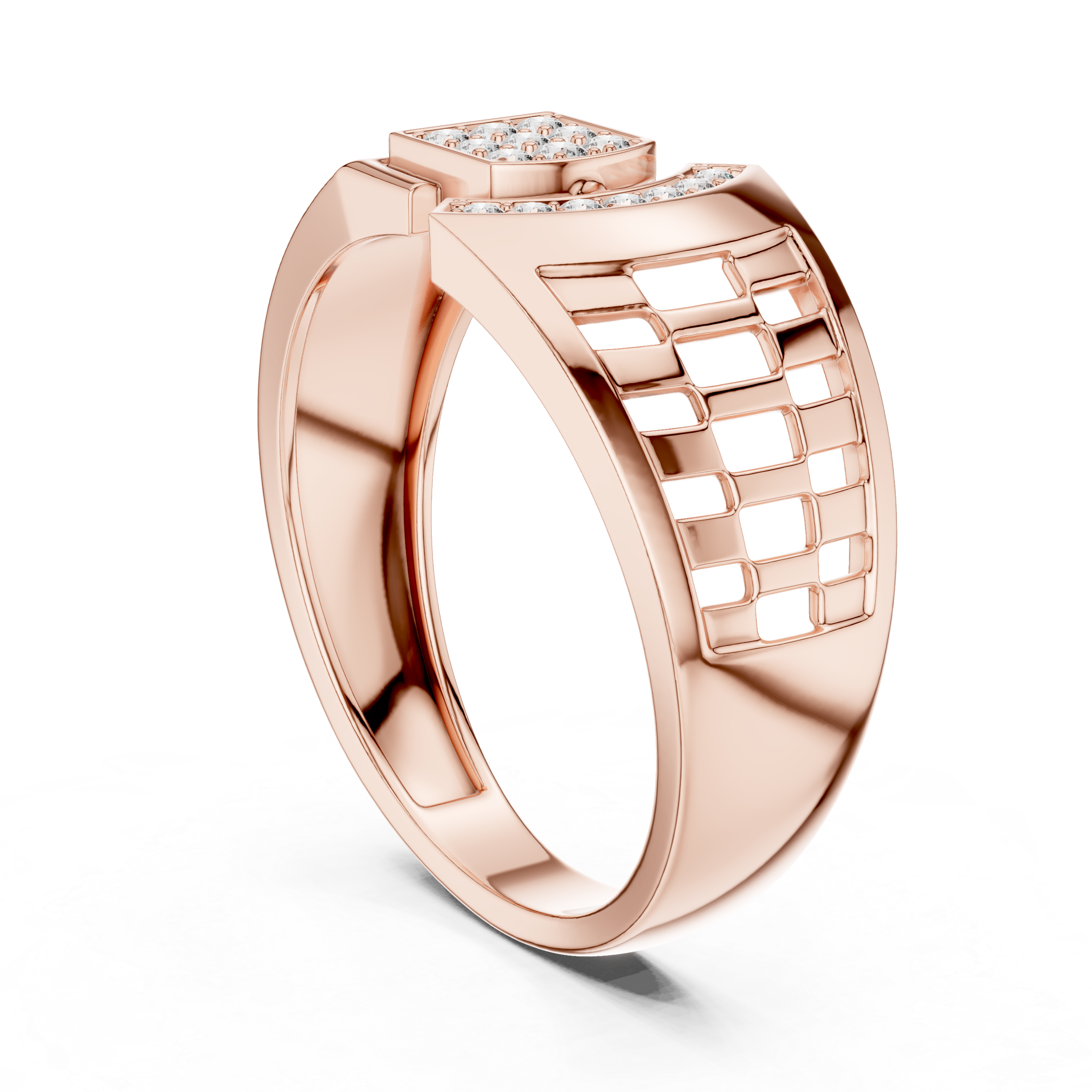 Golden Arc Majesty Ring