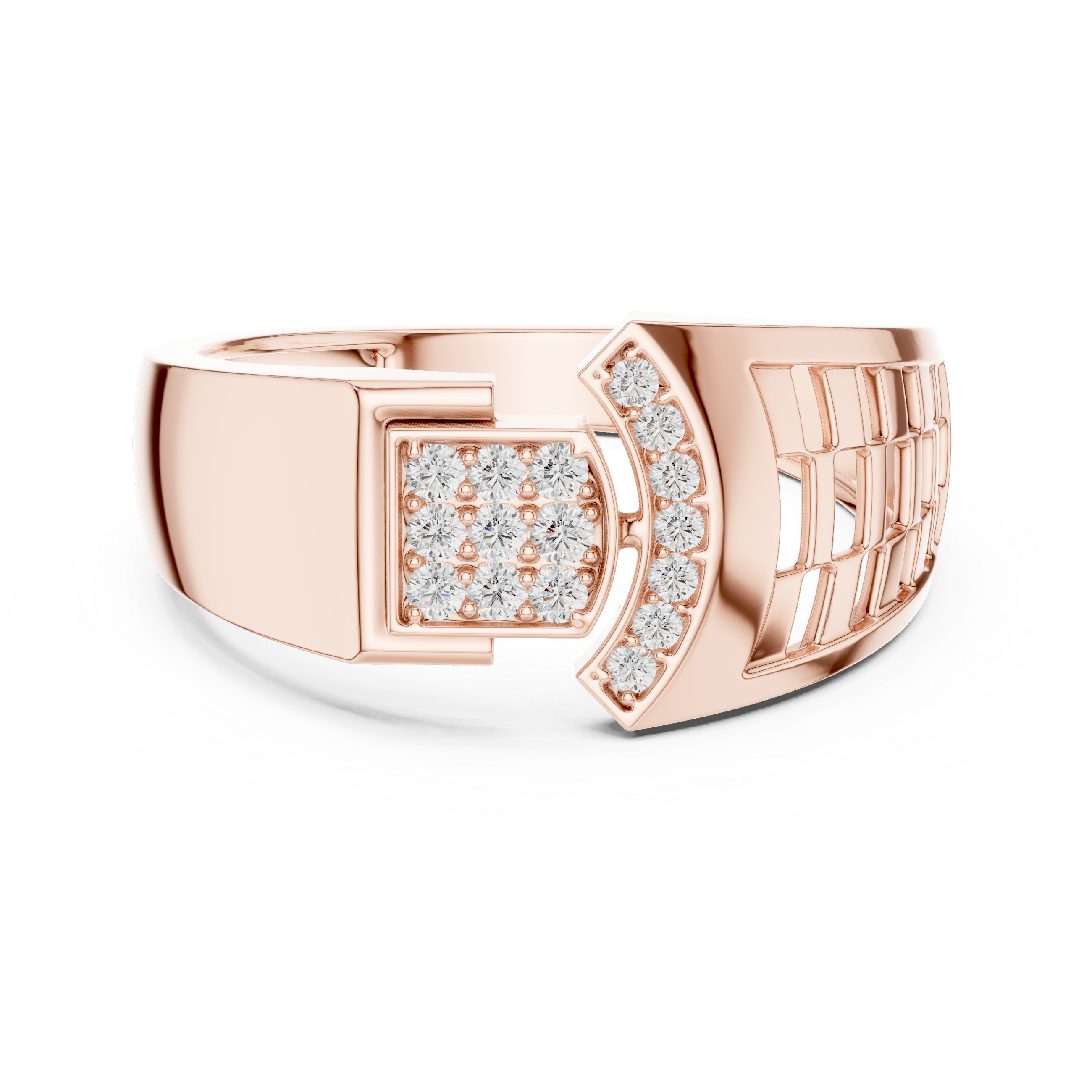 Golden Arc Majesty Ring