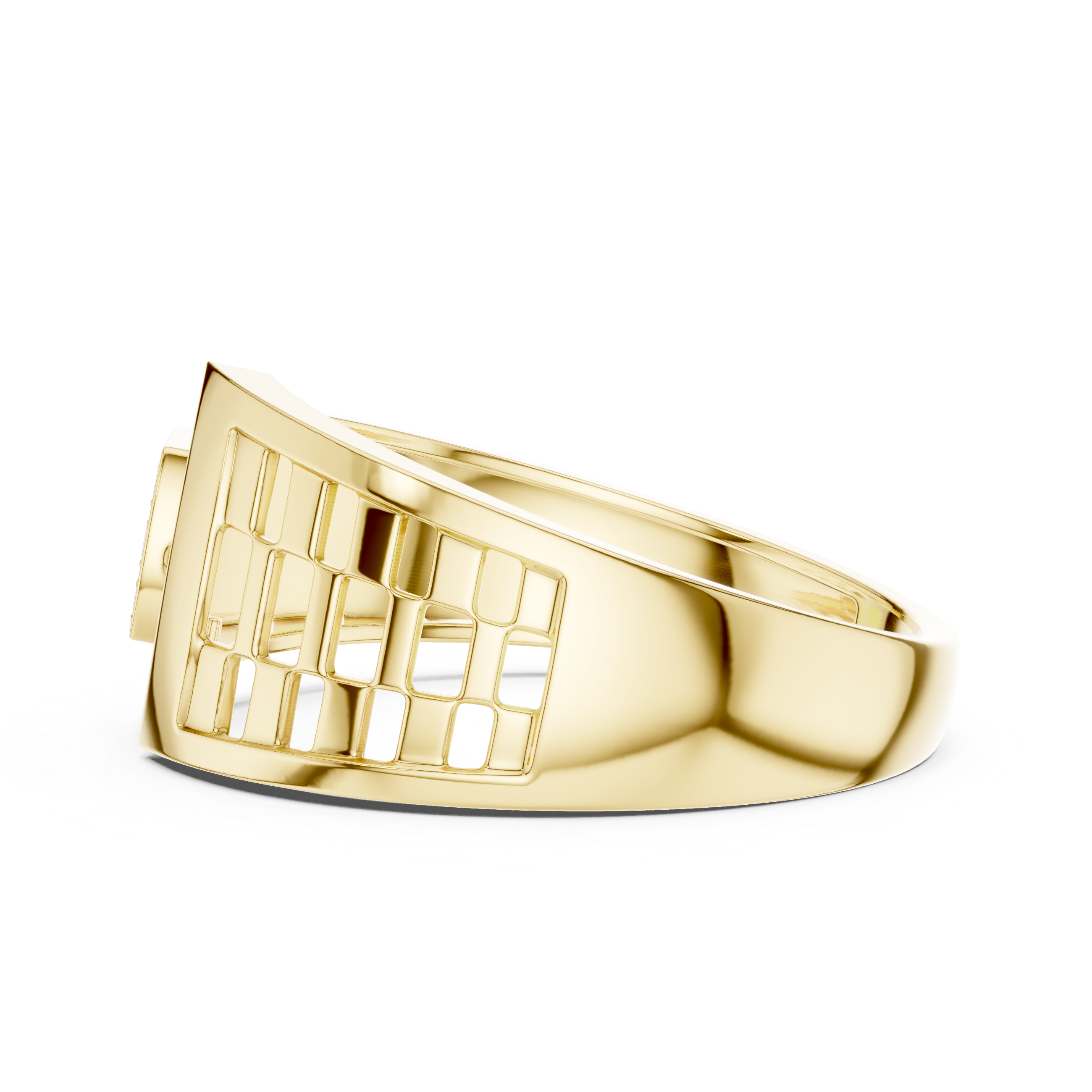 Golden Arc Majesty Ring