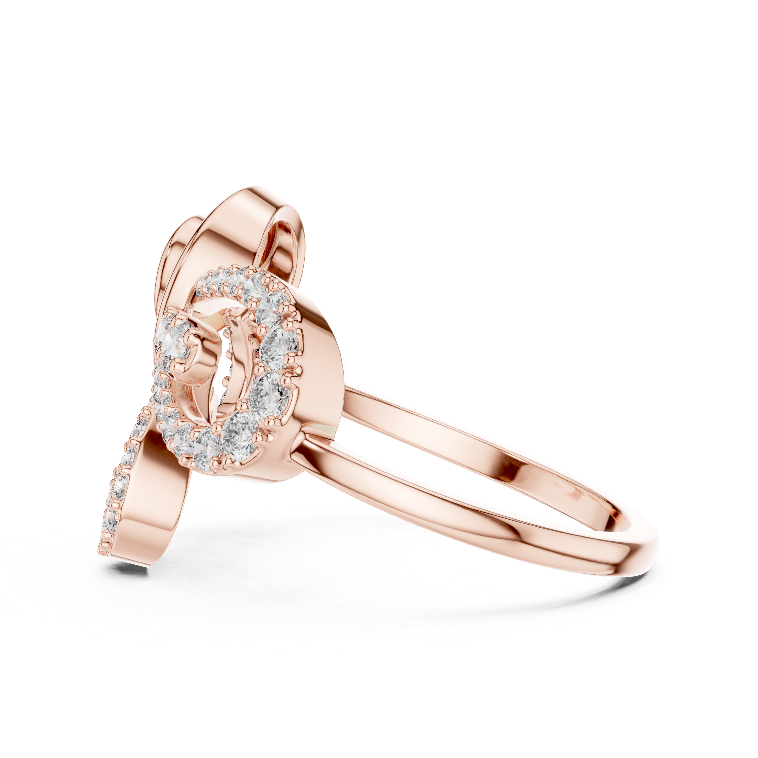 Enchanted Petal Diamond Ring