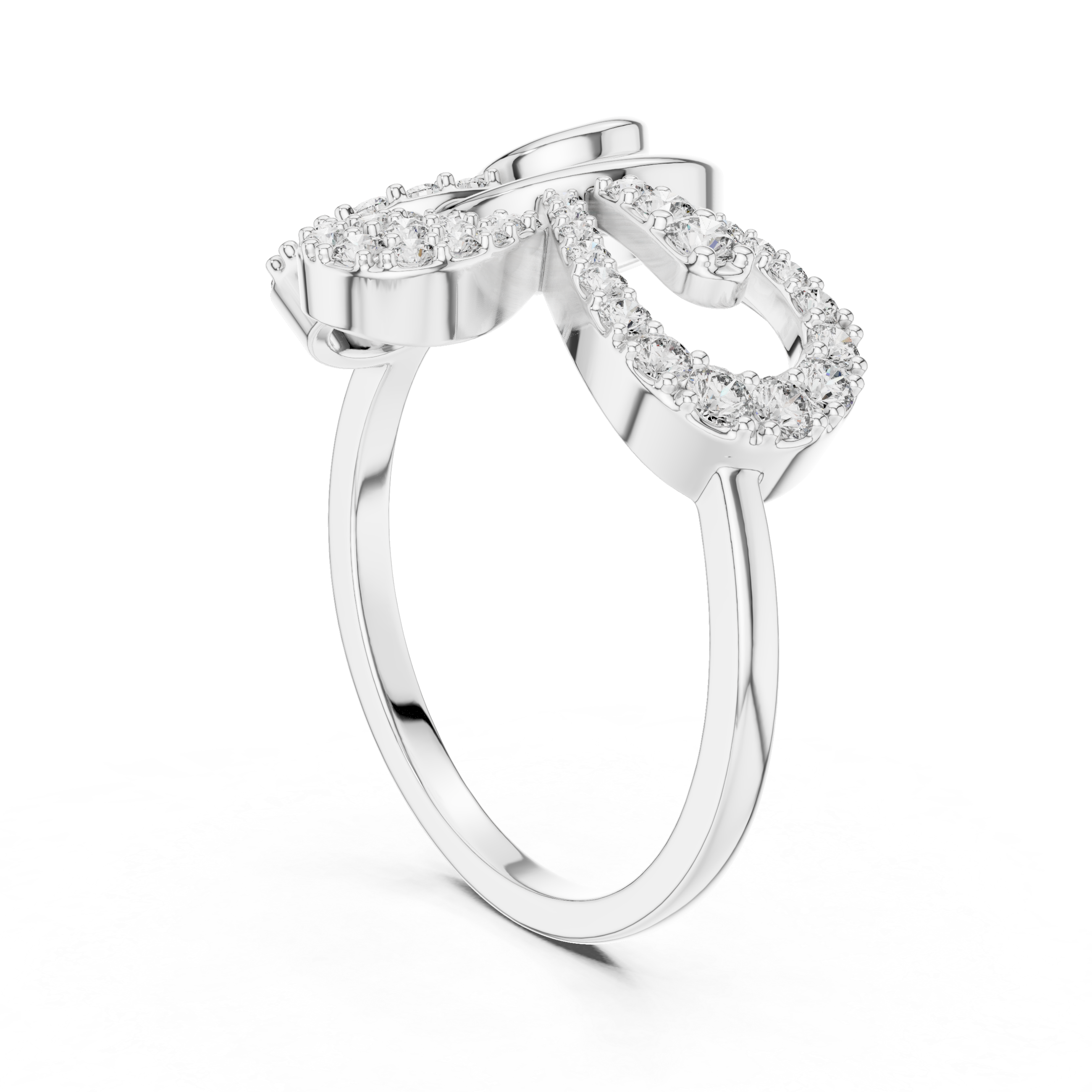 Enchanted Petal Diamond Ring