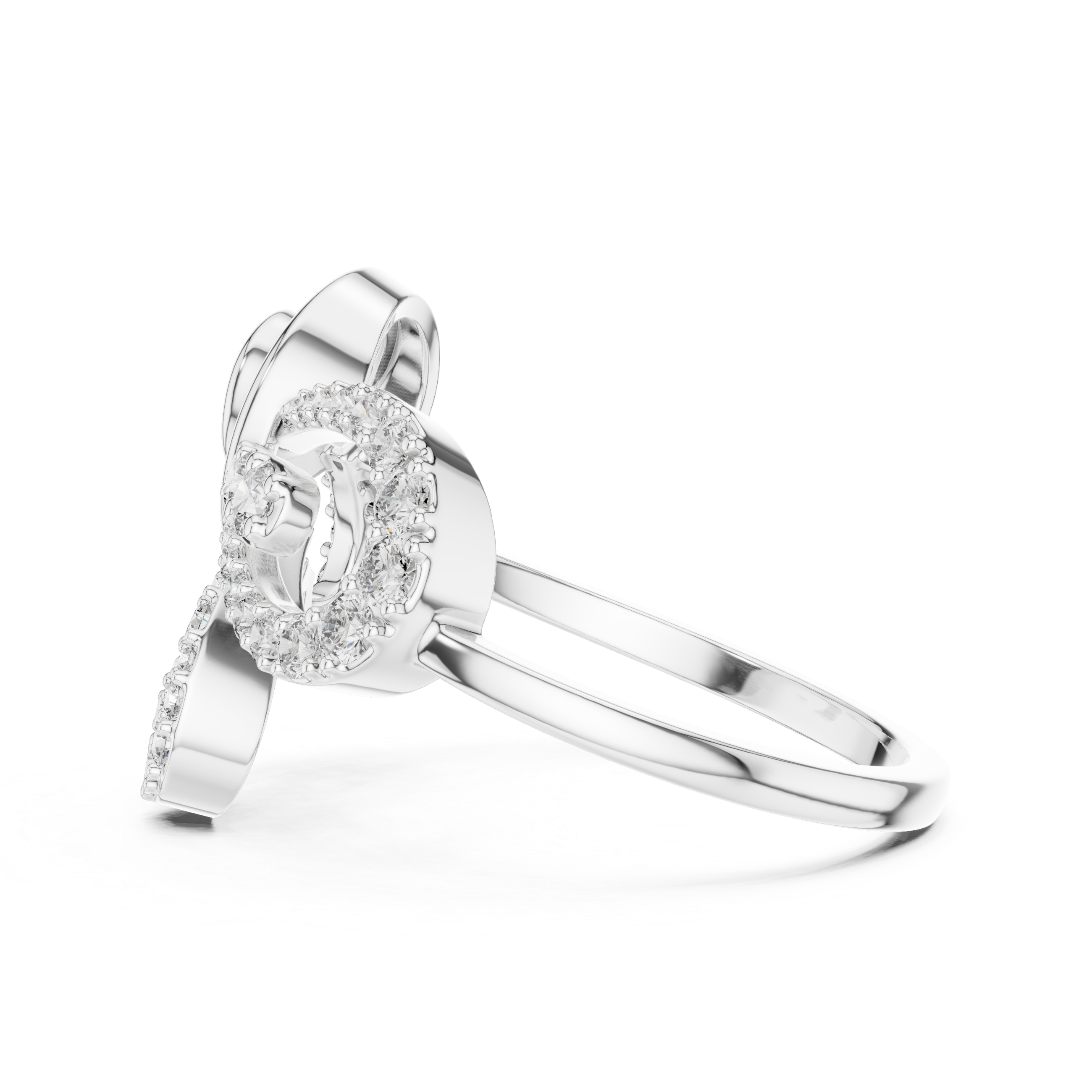 Enchanted Petal Diamond Ring