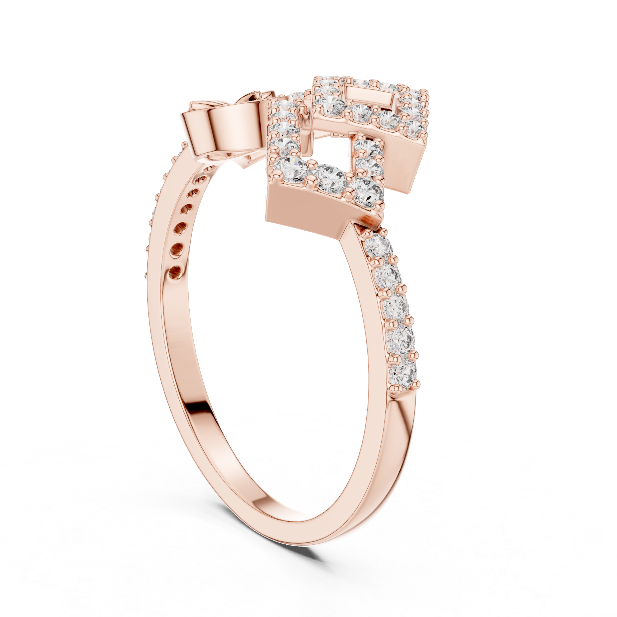 Petal Promise Diamond Ring