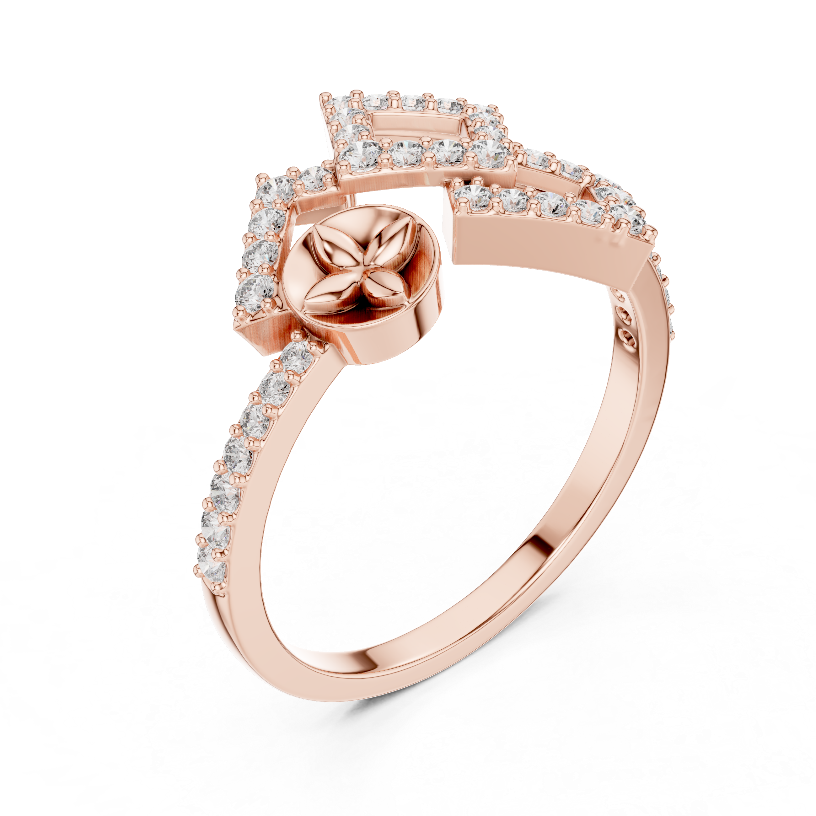 Petal Promise Diamond Ring