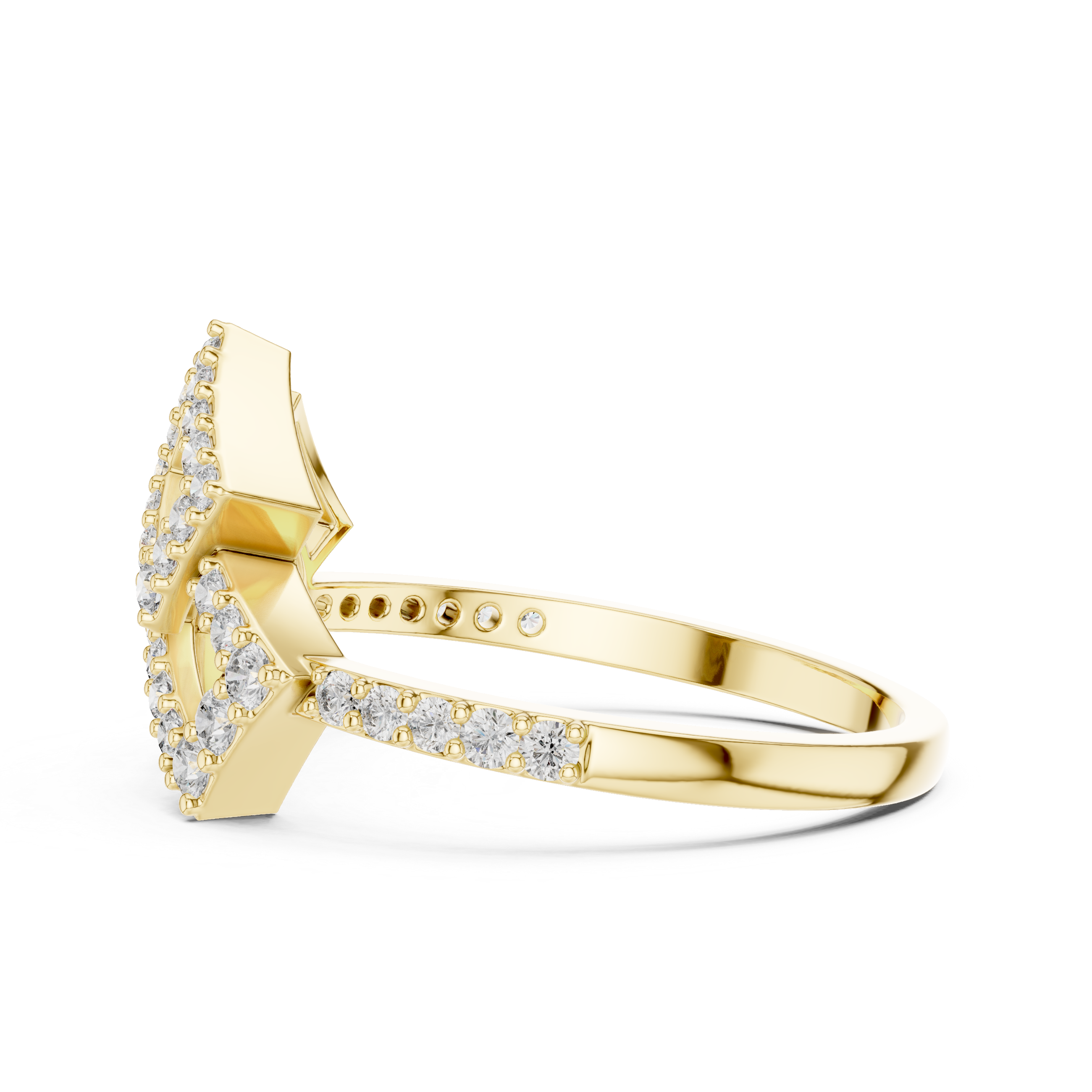 Petal Promise Diamond Ring