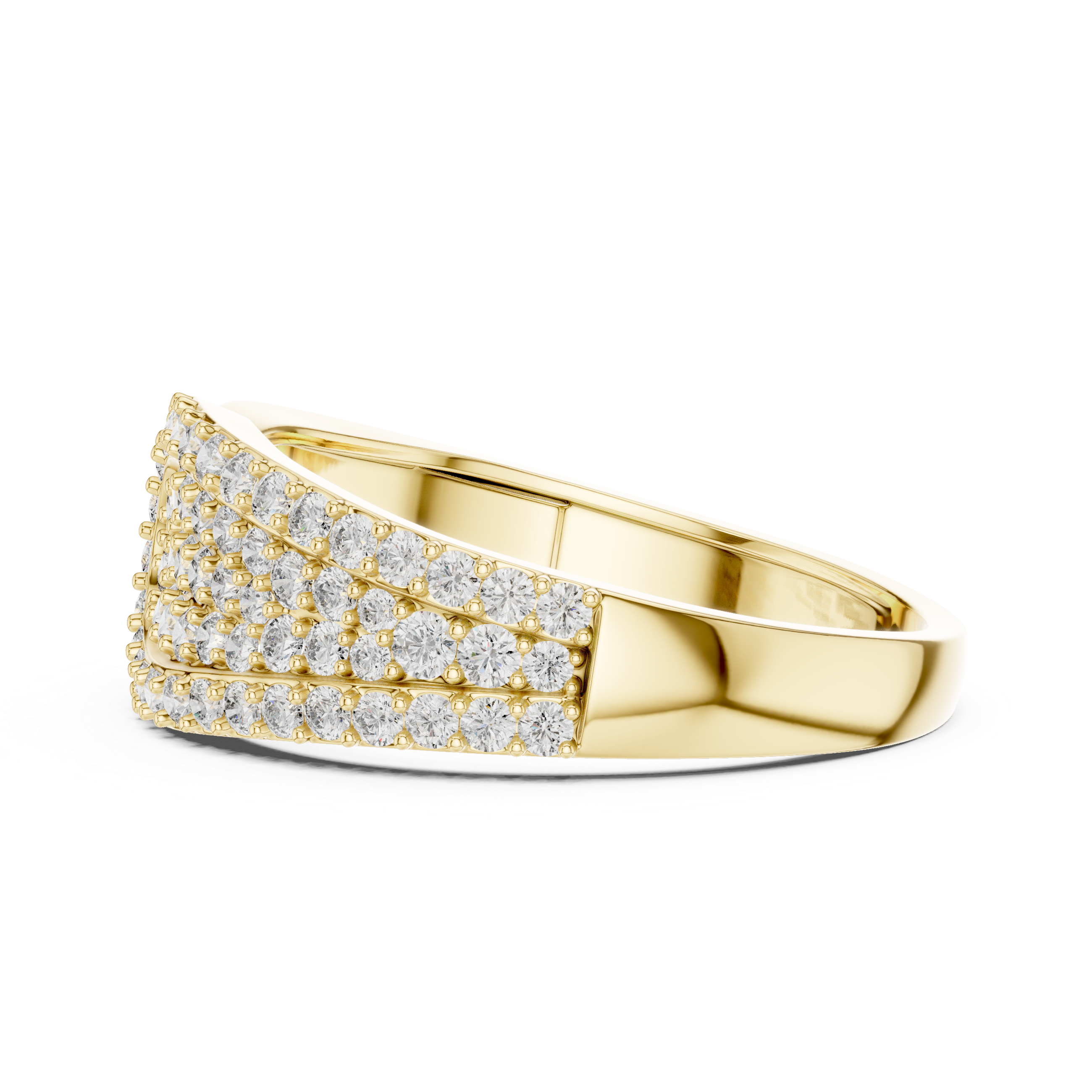 Rose Radiance Pavé Ring