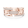 Diamond Link Rose Band