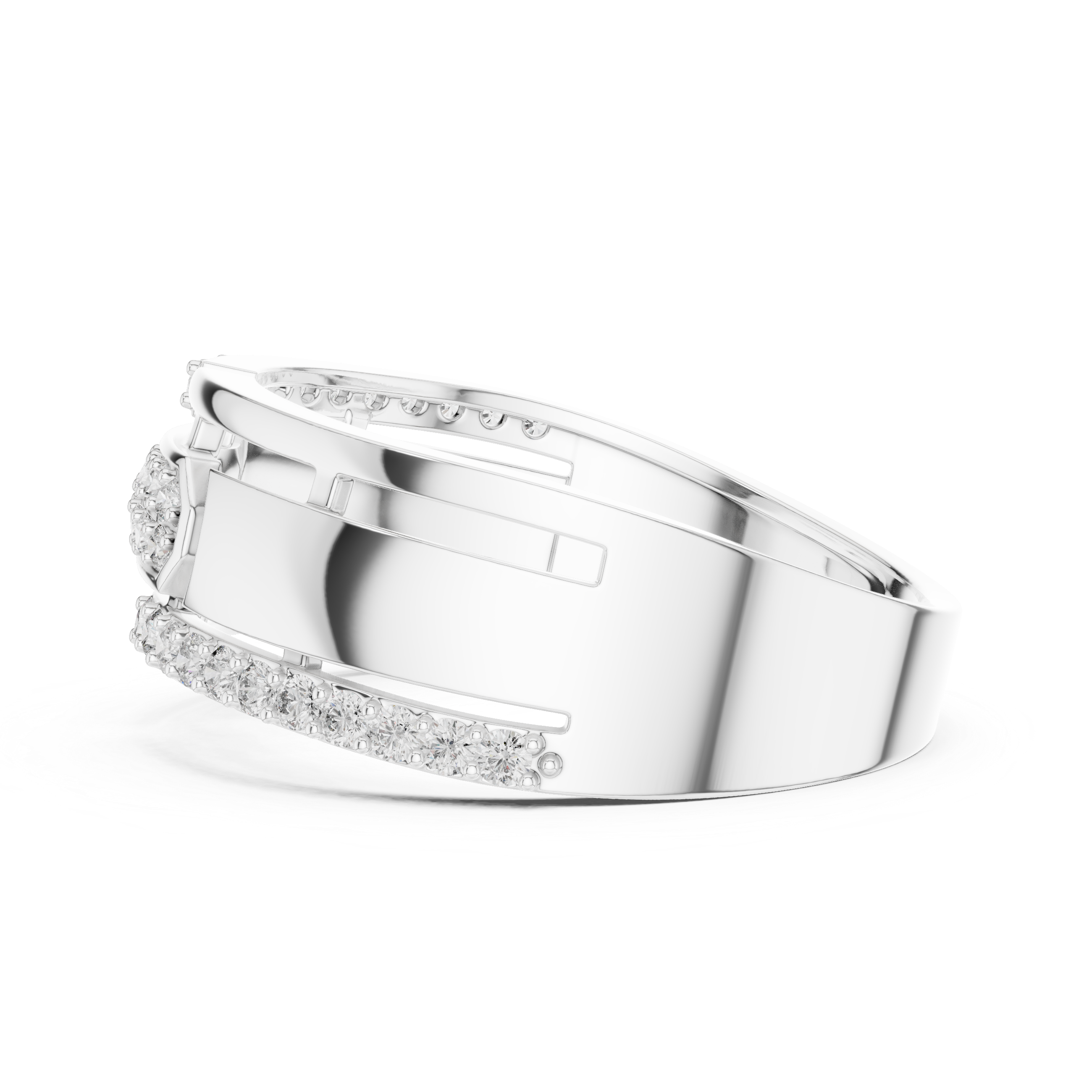 Diamond Link Rose Band