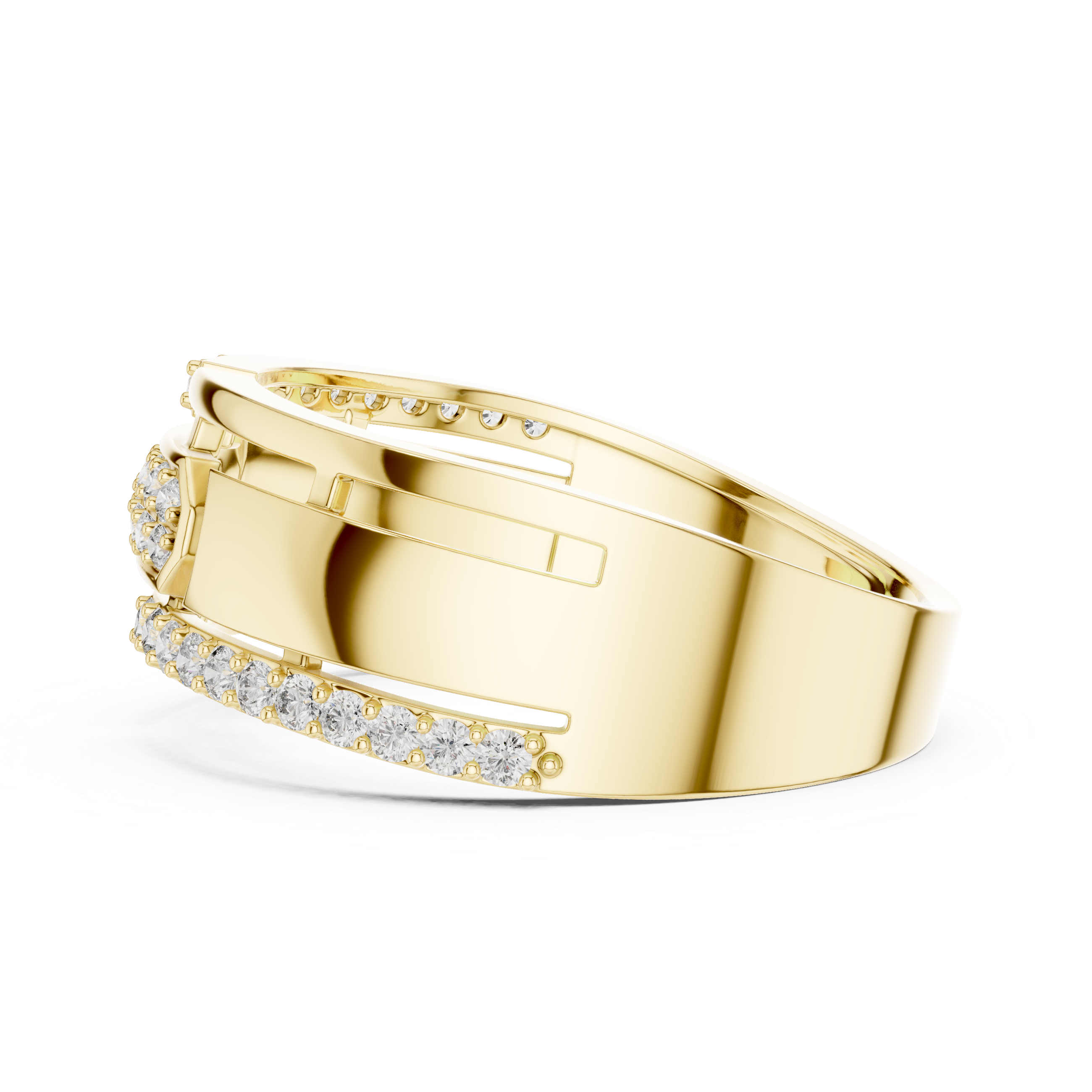Diamond Link Rose Band
