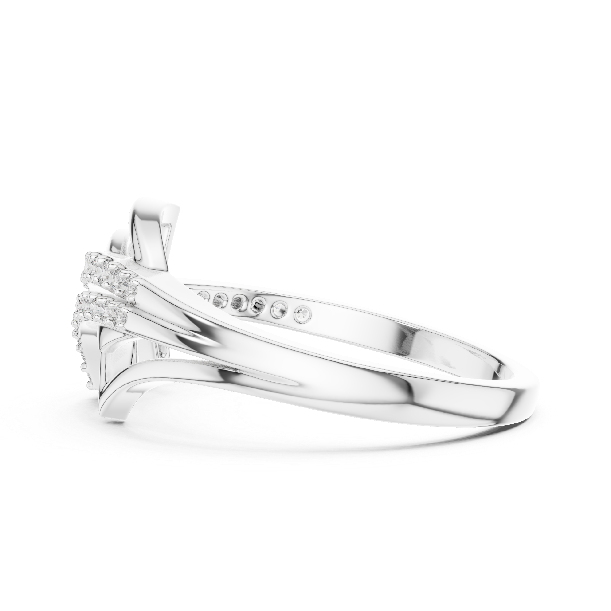 Golden Bloom Diamond Ring