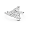 Triangular Radiance Diamond Band