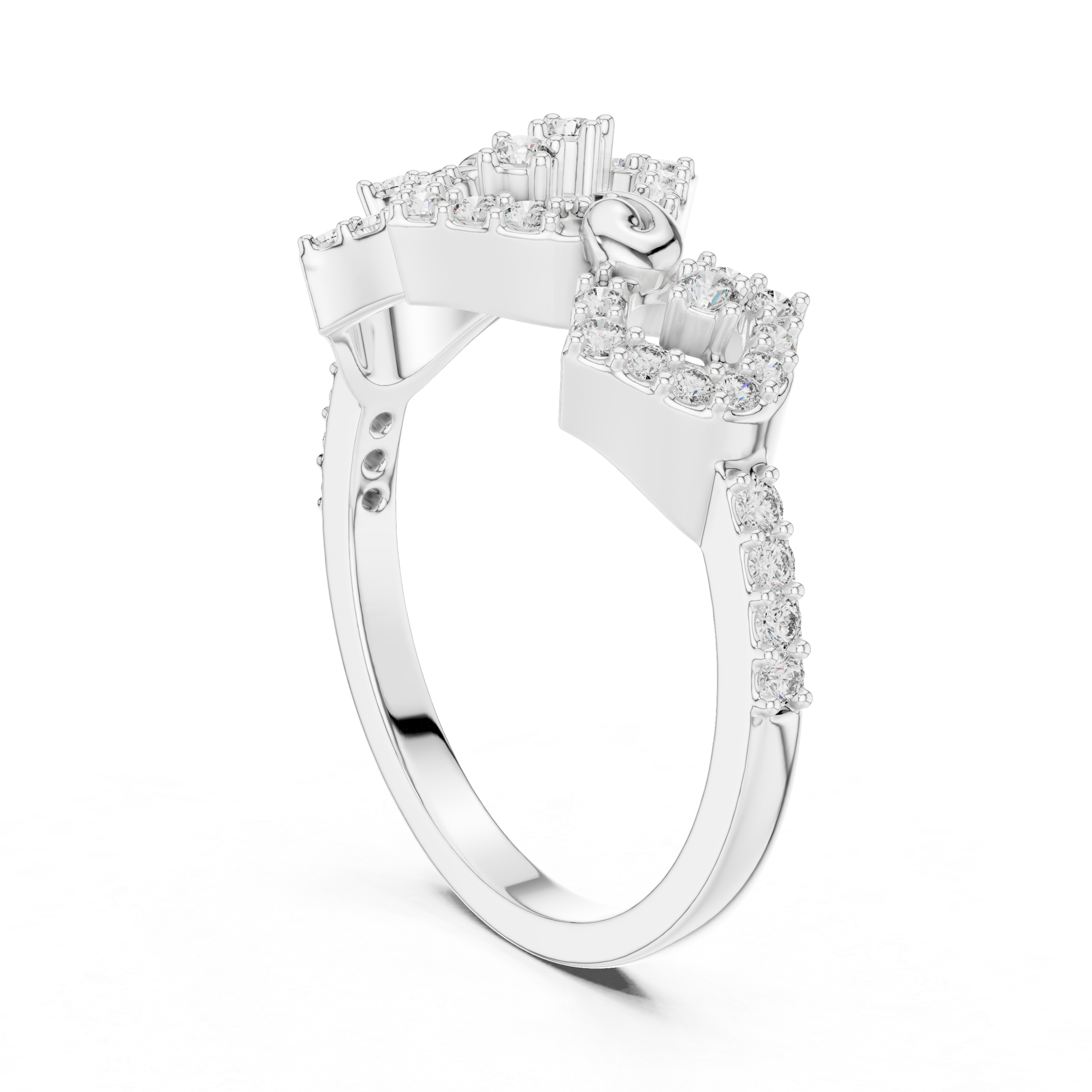 “Whispers of Stars: A Rose Gold Elegance”