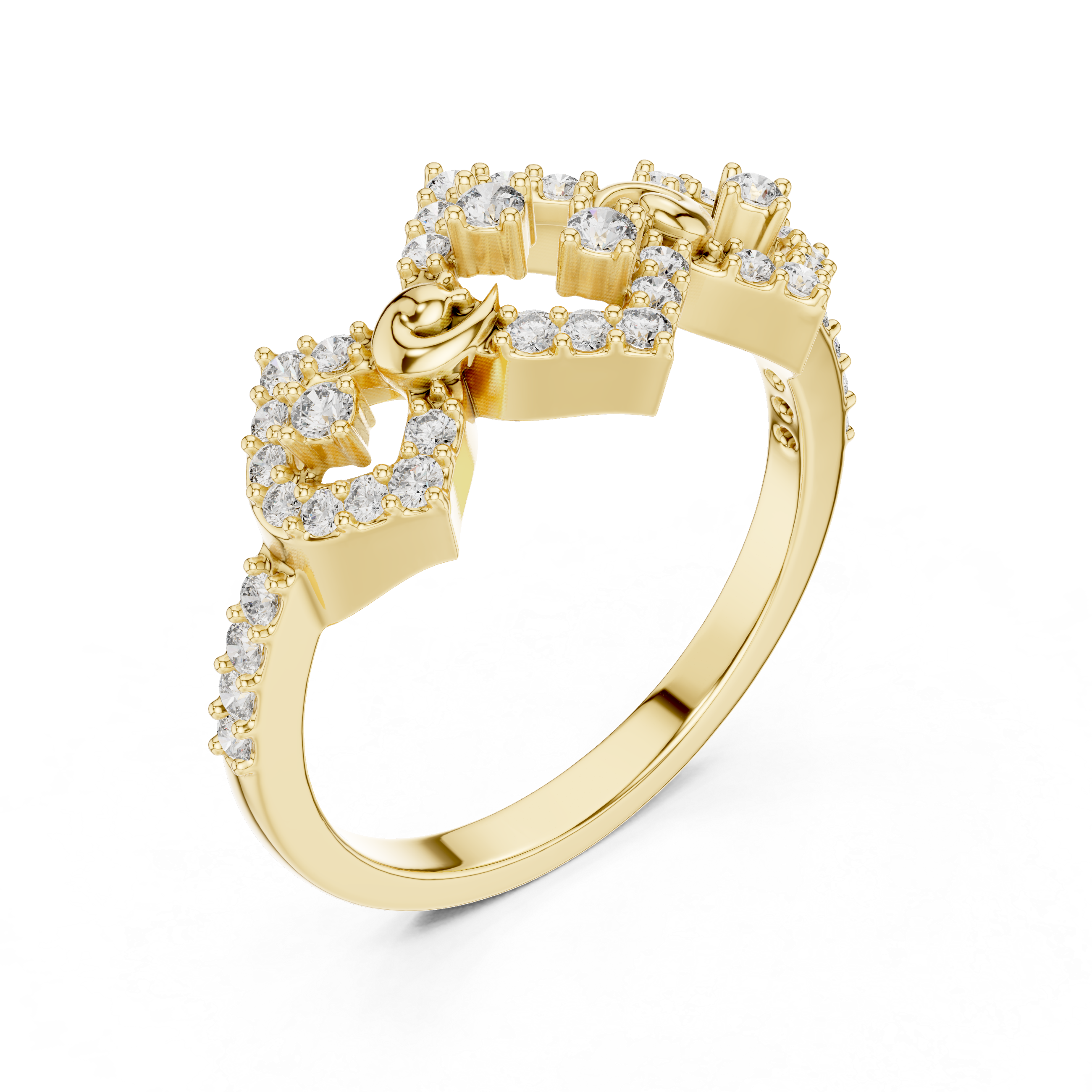 “Whispers of Stars: A Rose Gold Elegance”