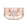 Imperial Grid Diamond Ring