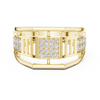 Imperial Grid Diamond Ring