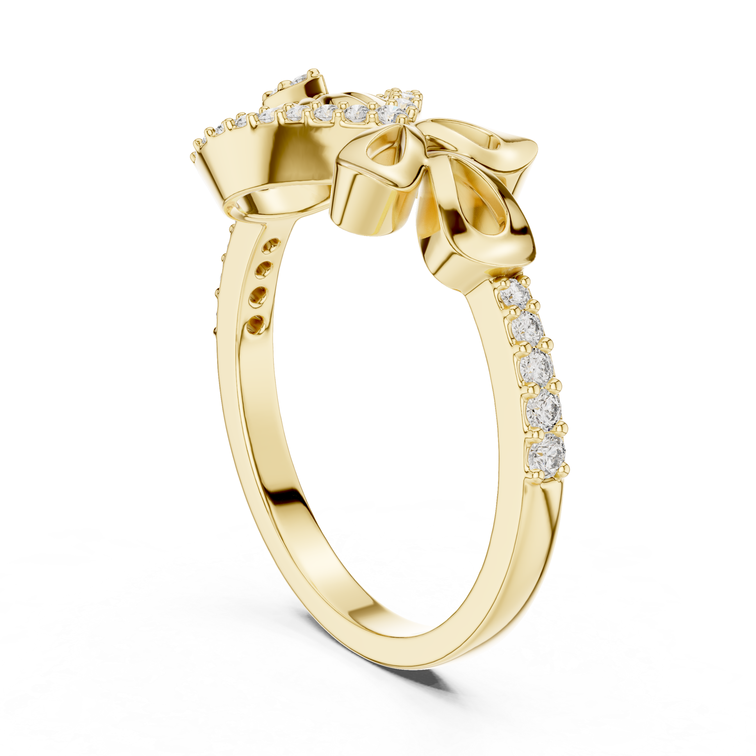 “Rose Gold Reverie: The Dance of Elegance and Light”