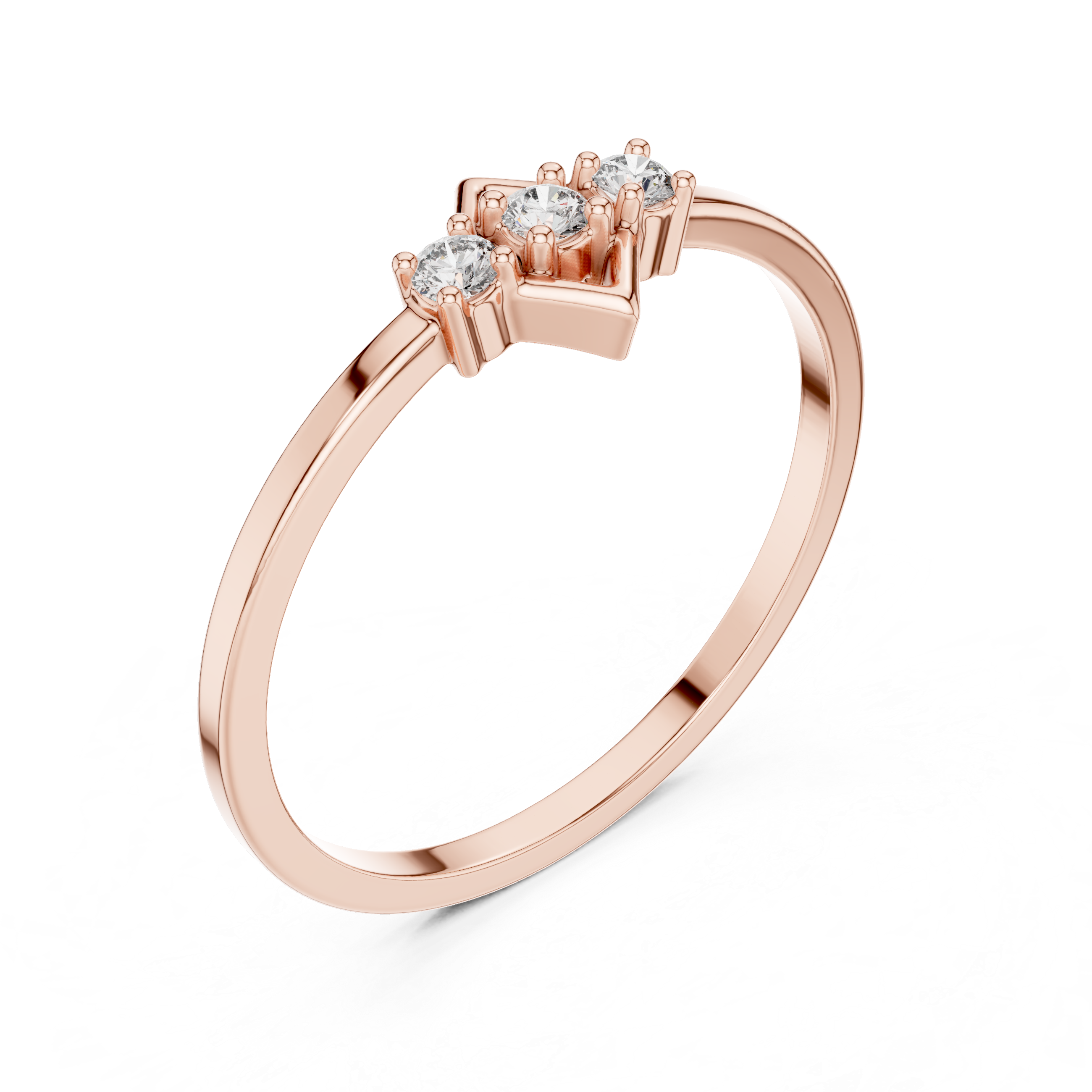 Shimmering Grace: Diamonds in Bloom