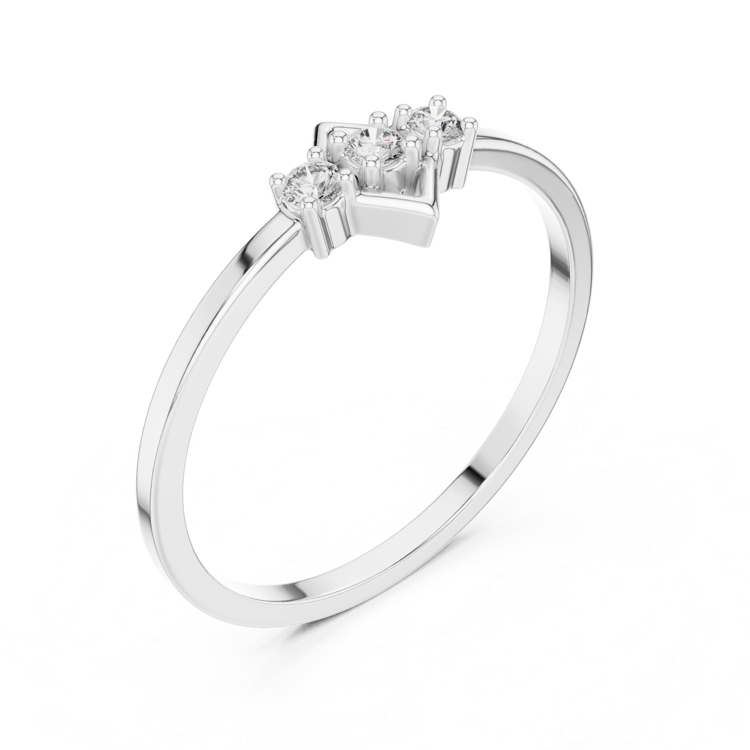 Shimmering Grace: Diamonds in Bloom