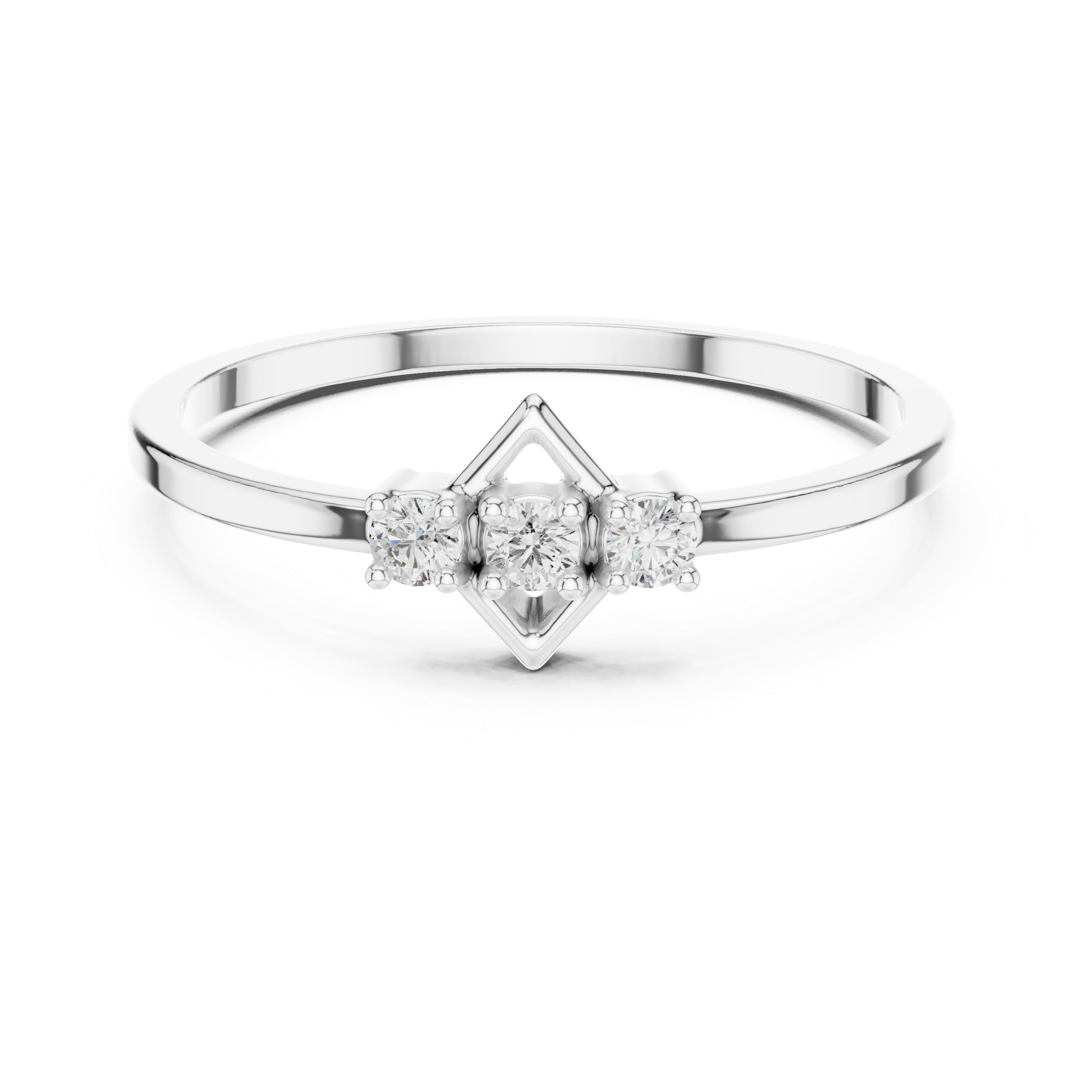 Shimmering Grace: Diamonds in Bloom