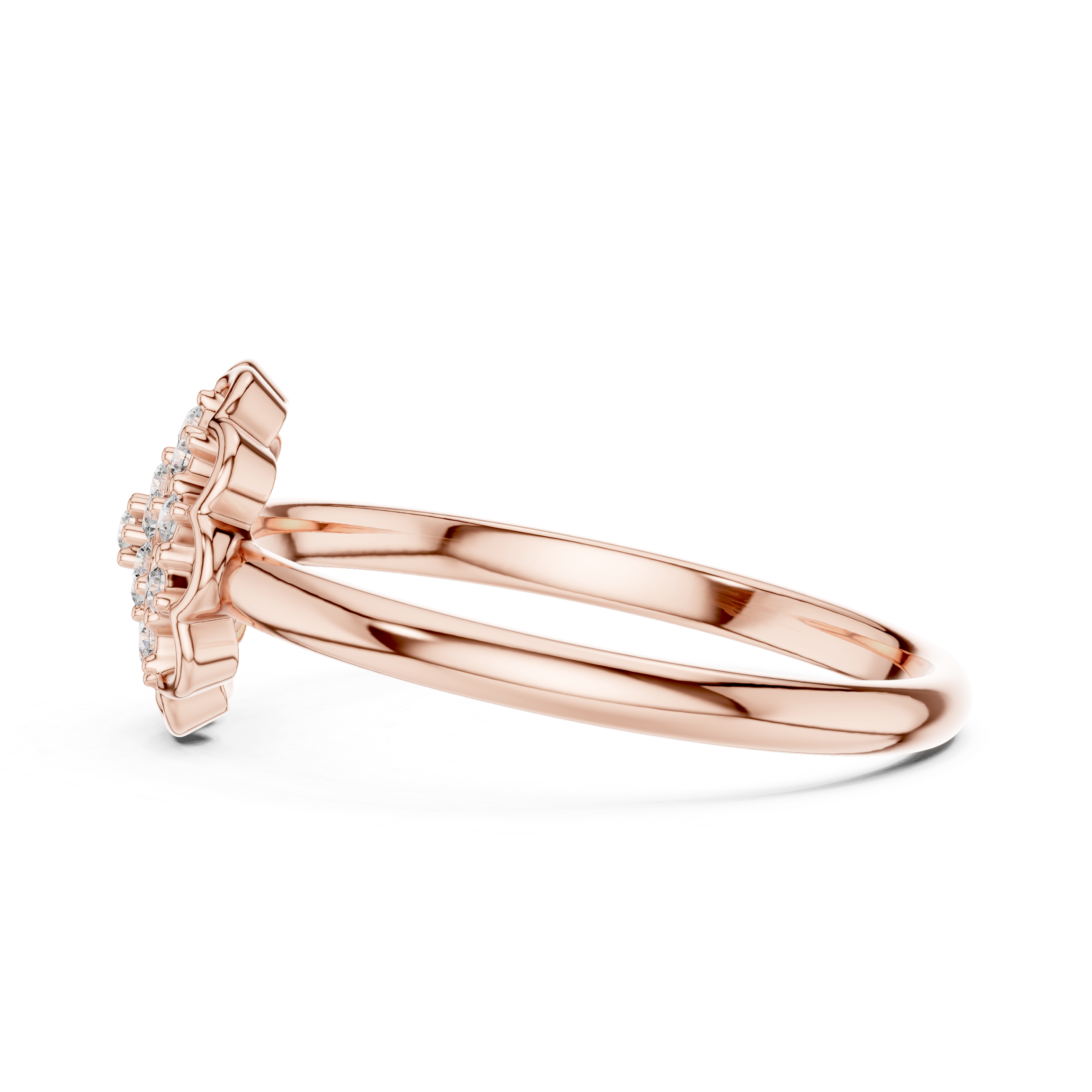 “Radiant Blossom: A Ring of Light”