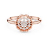 “Radiant Blossom: A Ring of Light”