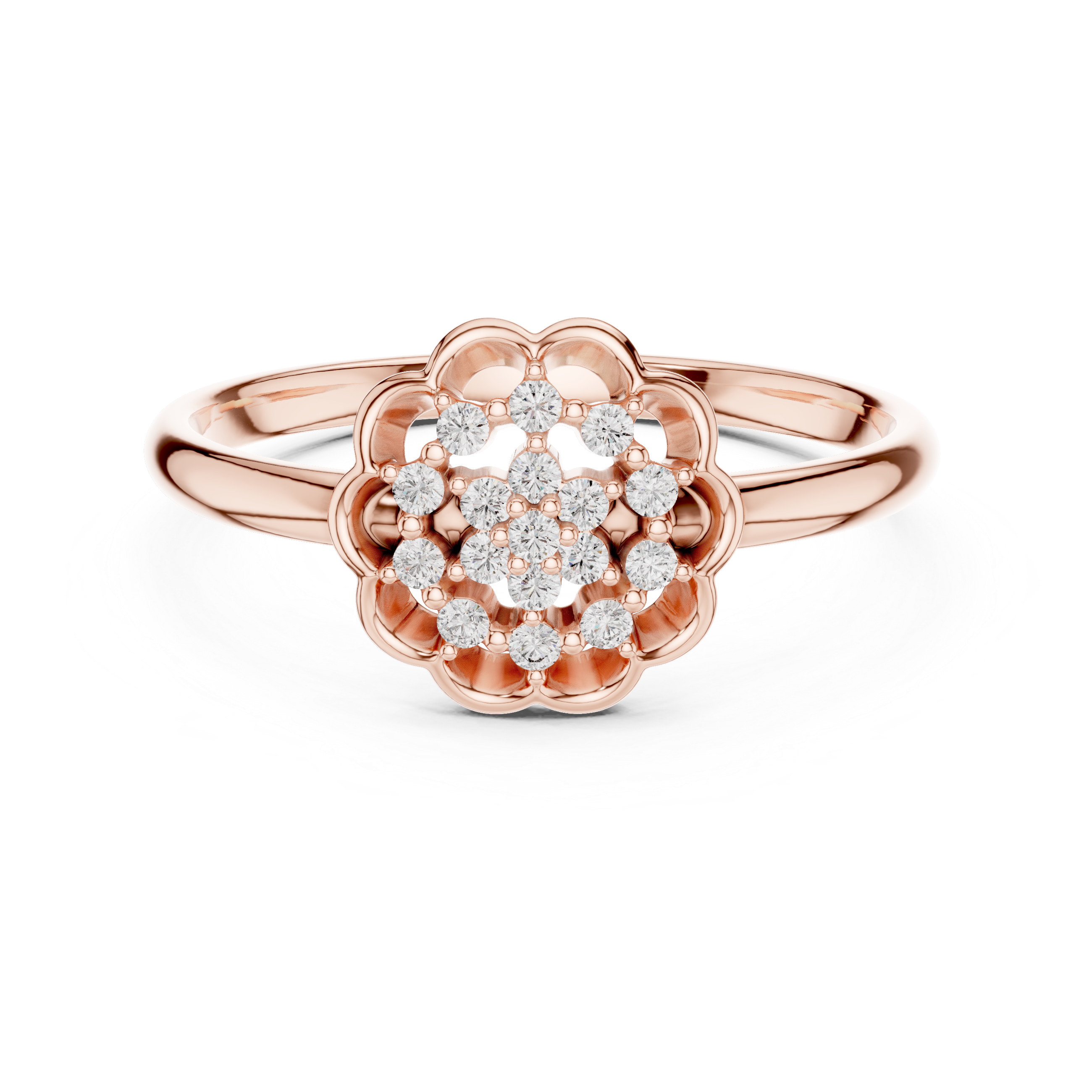 “Radiant Blossom: A Ring of Light”