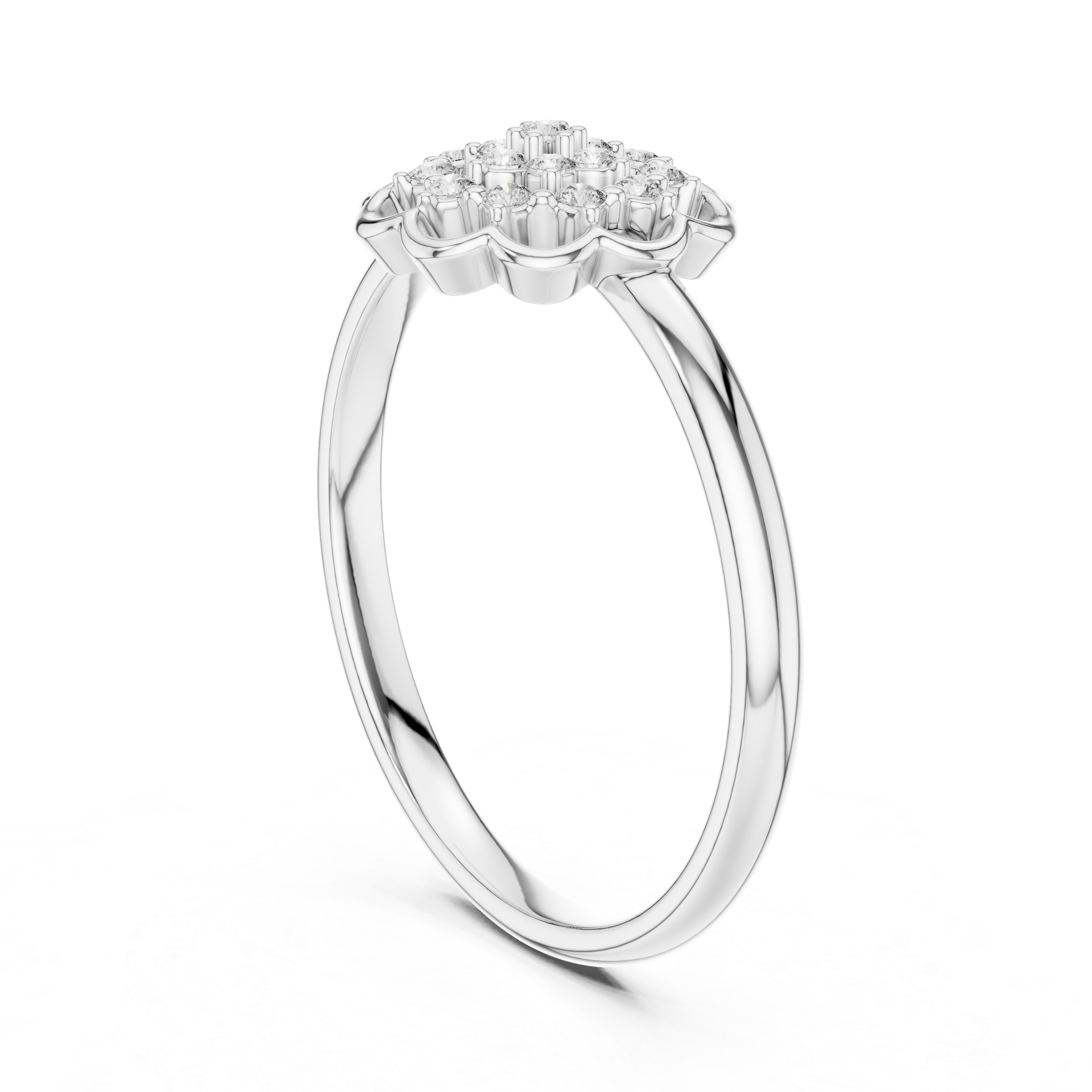 “Radiant Blossom: A Ring of Light”