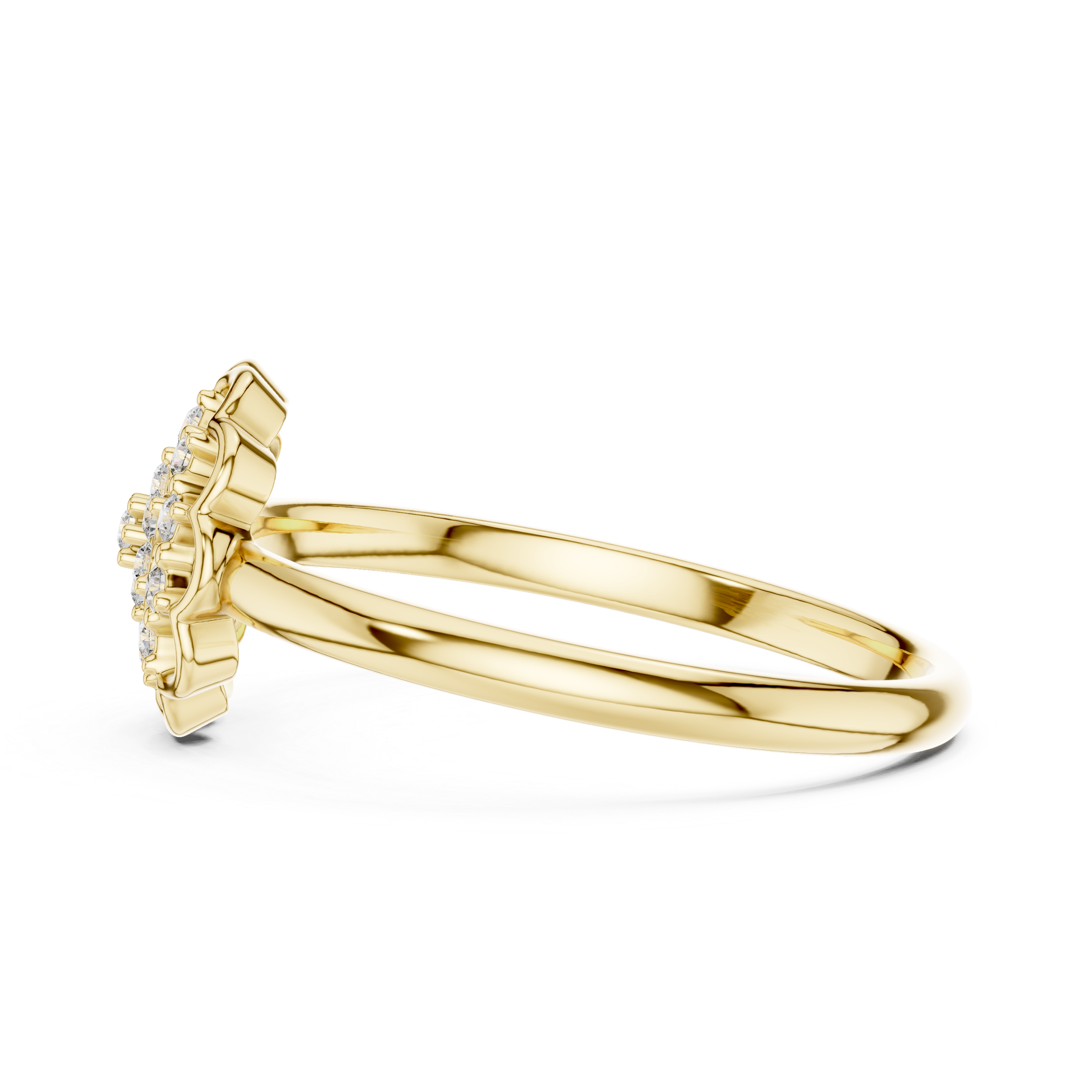 “Radiant Blossom: A Ring of Light”