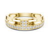Linear Elegance Rose Ring