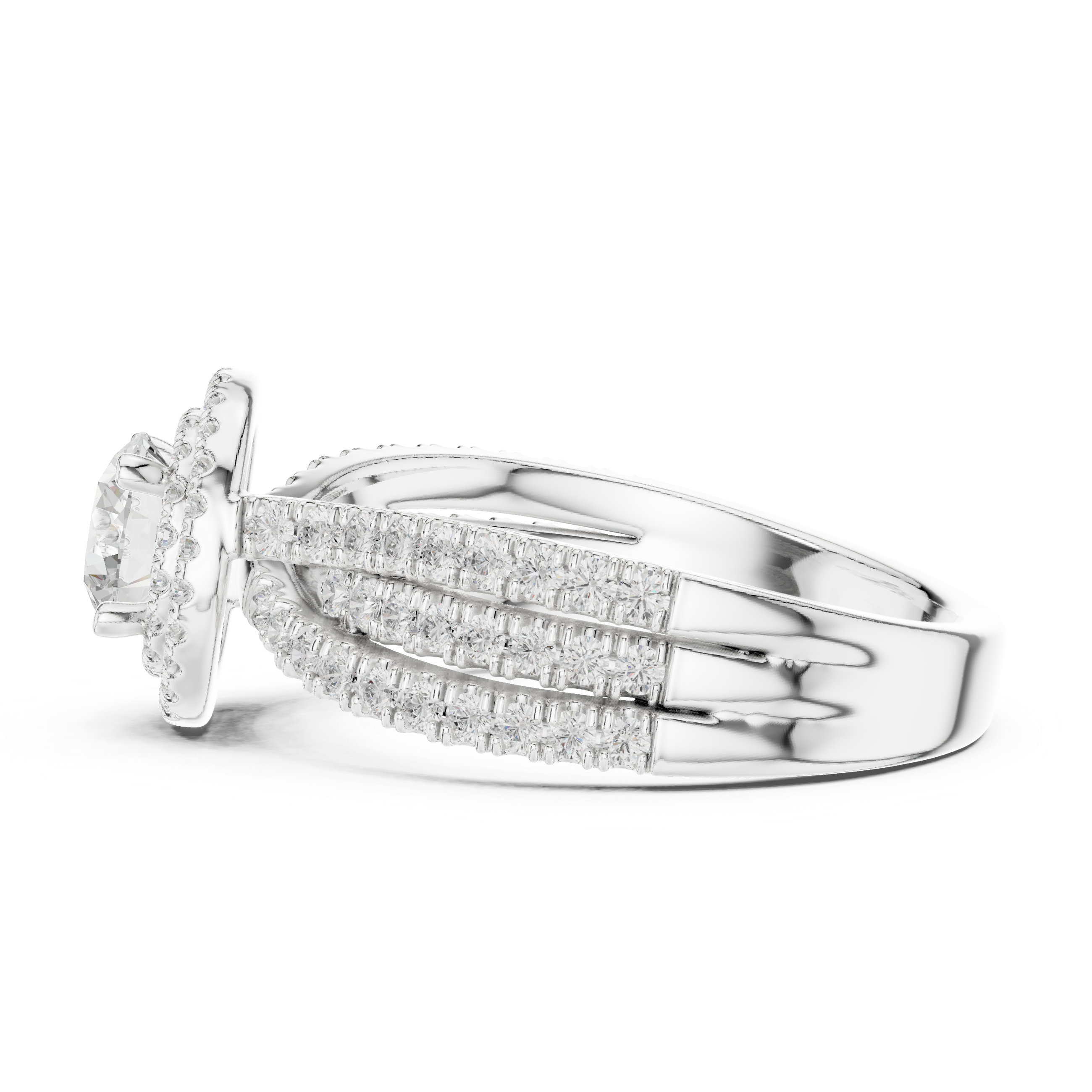 Majestic Glow Diamond Engagement Ring