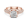 Elegant Split Shank Diamond Engagement Ring