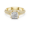 Elegant Split Shank Diamond Engagement Ring