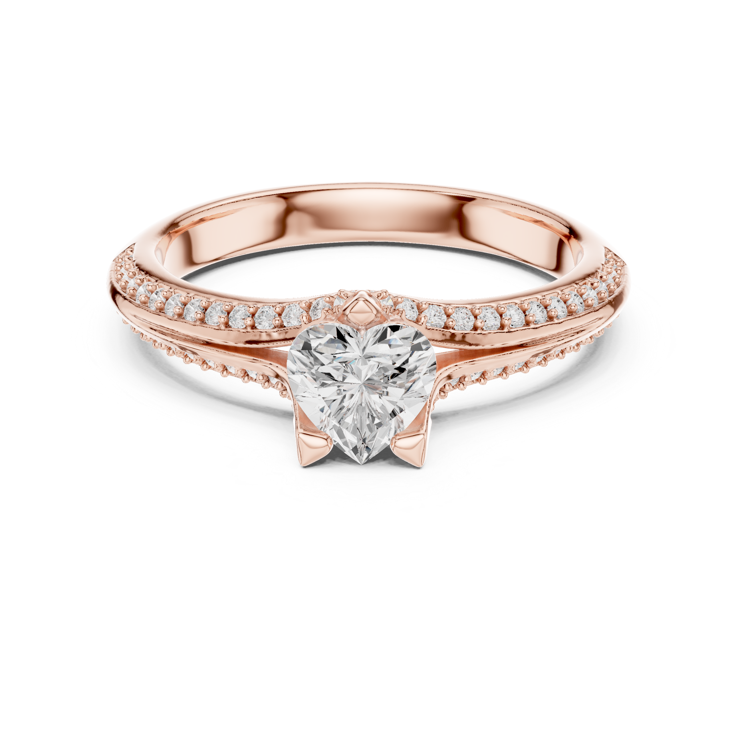 Classic Pav? Diamond Engagement Ring