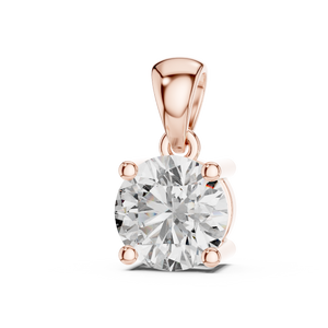 Classic Solitaire Diamond Pendant