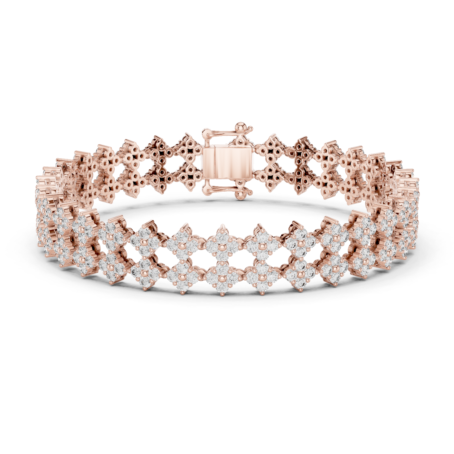 Lattice Diamond Bracelet