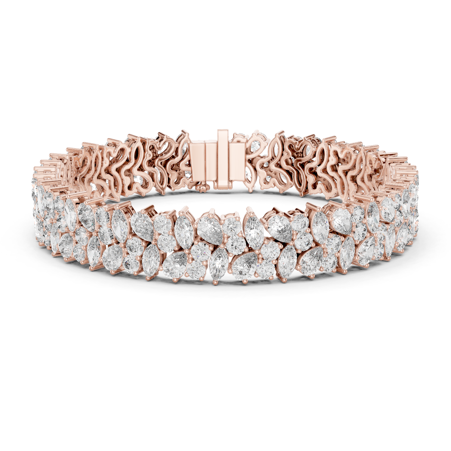 Majestic Marquise Diamond Bracelet