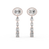Oval Radiance Diamond Drops