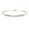 Marquise & Pear Diamond Dual Chain Bracelet