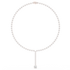 Radiant Tear Diamond Necklace