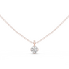 Round-Cut Diamond Solitaire Pendant