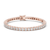 Dazzle Line Ros‚ Bracelet