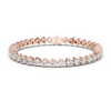 Featuring a Continuous Row of Round Brilliant Diamonds