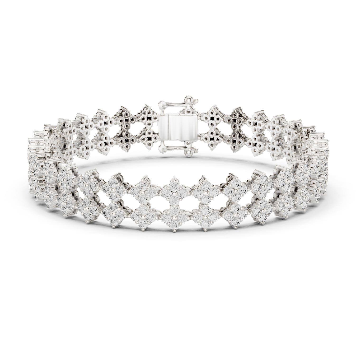 Lattice Diamond Bracelet