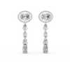 Oval Radiance Diamond Drops