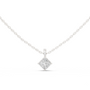 Princess-Cut Diamond Pendant