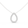 Diamond Teardrop Pendant