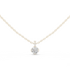 Round-Cut Diamond Solitaire Pendant