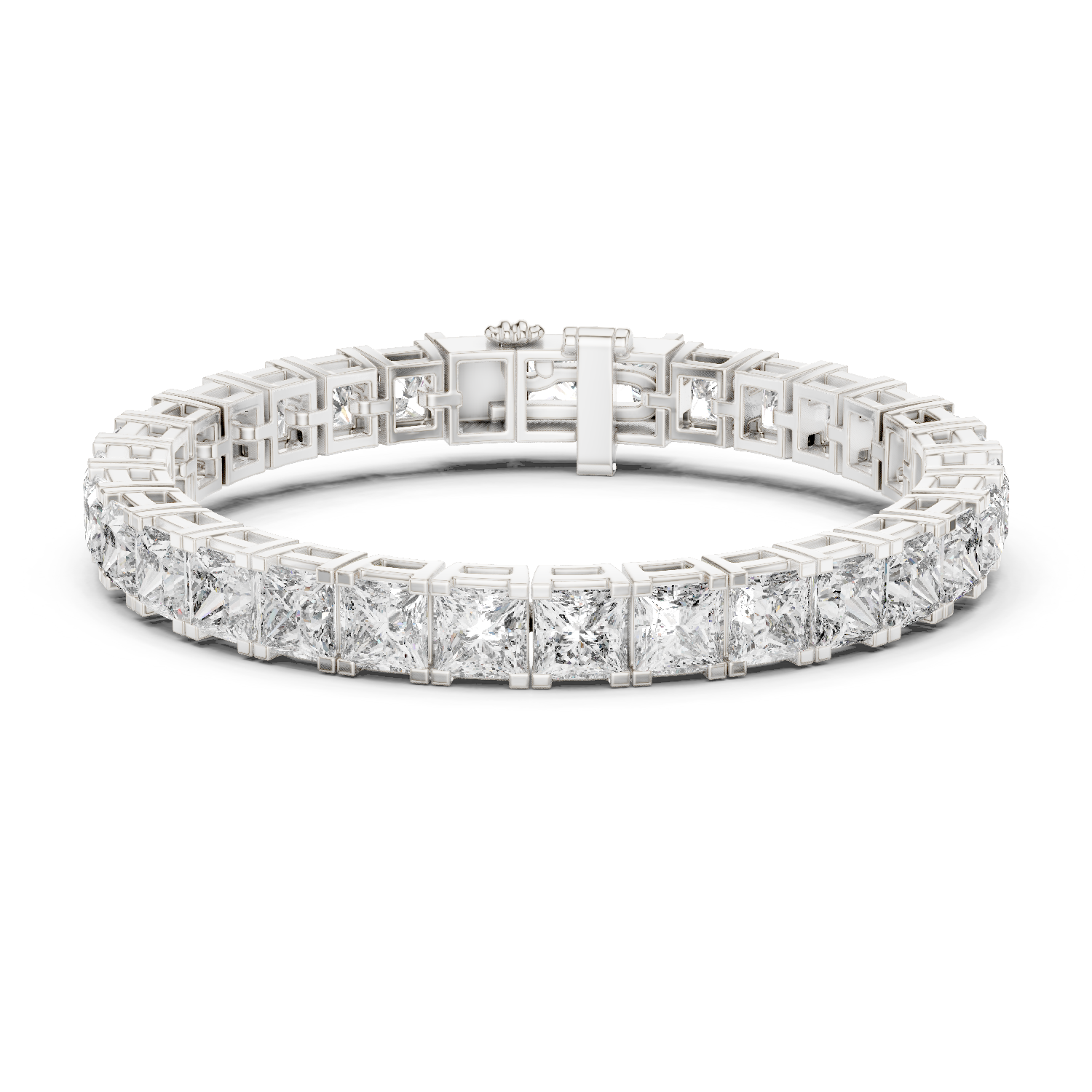 Endless Sparkle and Princess-Cut Diamond Love Story