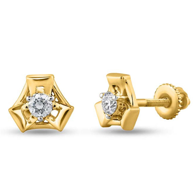 Web Of Whispers Ear Studs